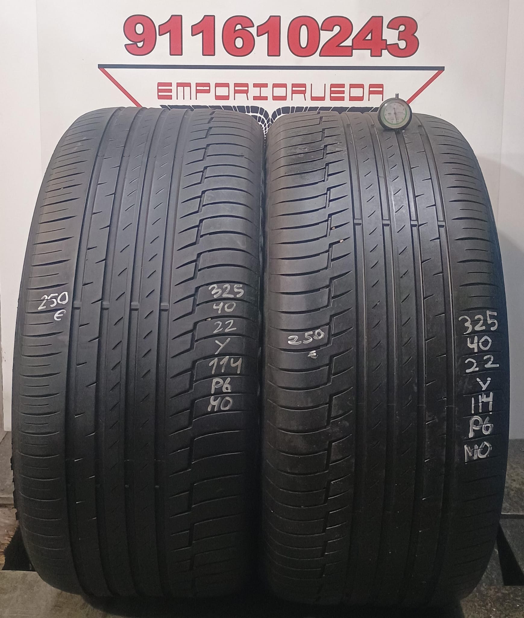 CONTINENTAL PREMIUMCONTACT6 USADO  325/40 R22 114 Y